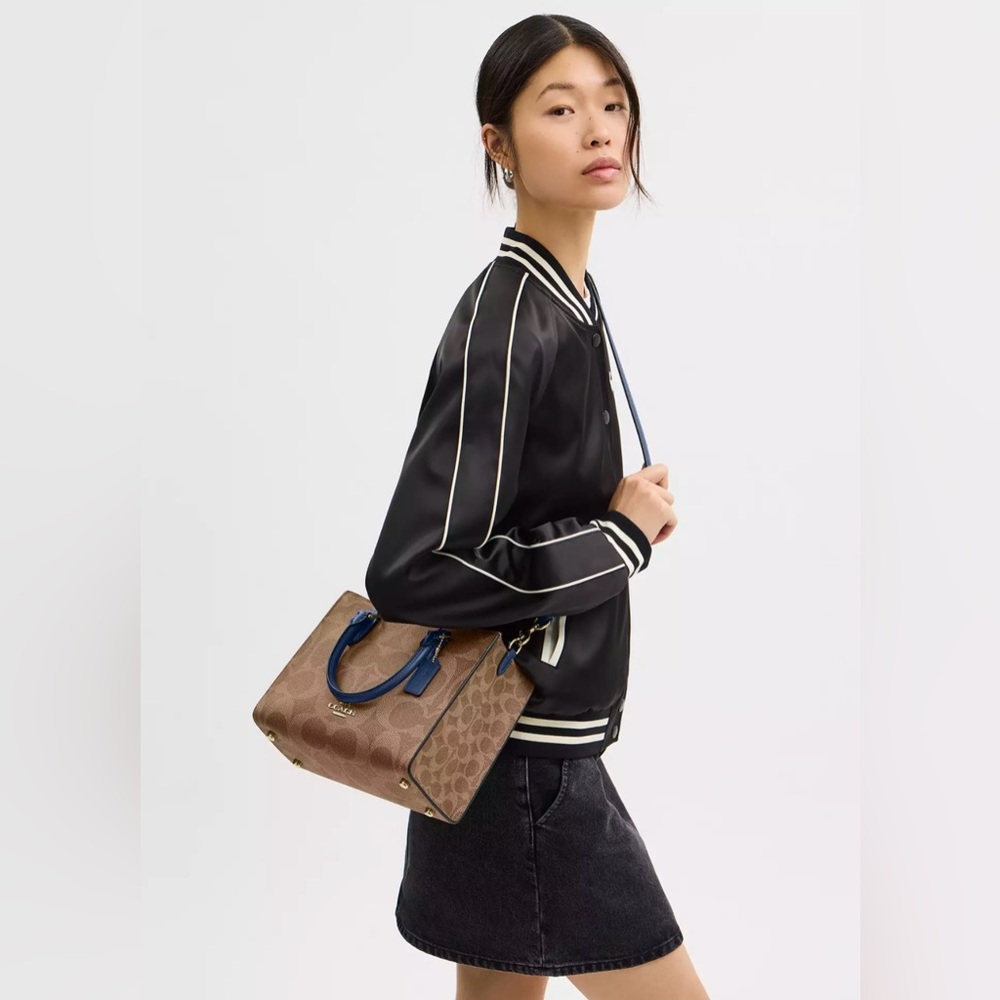 Maggie Tote in Signature Canvas with Cherry charm - Picture 15 of 17